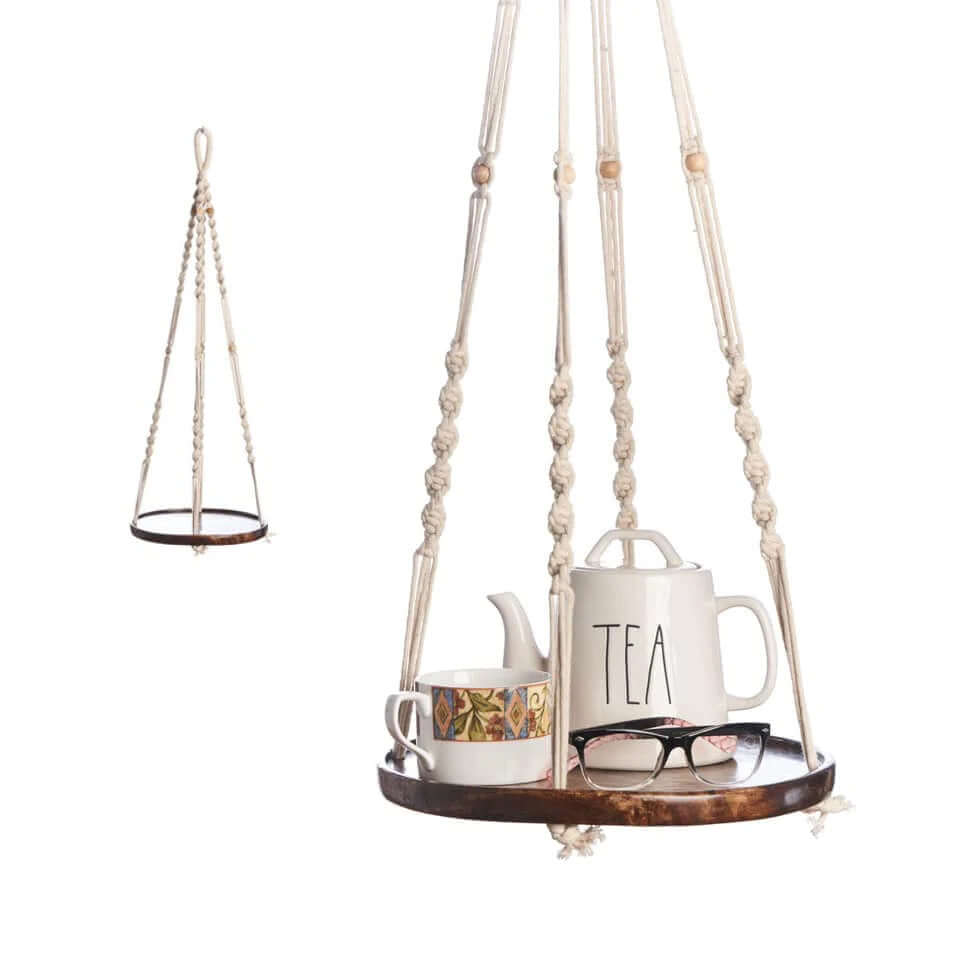 Hanging Shelves + Plant Hangers