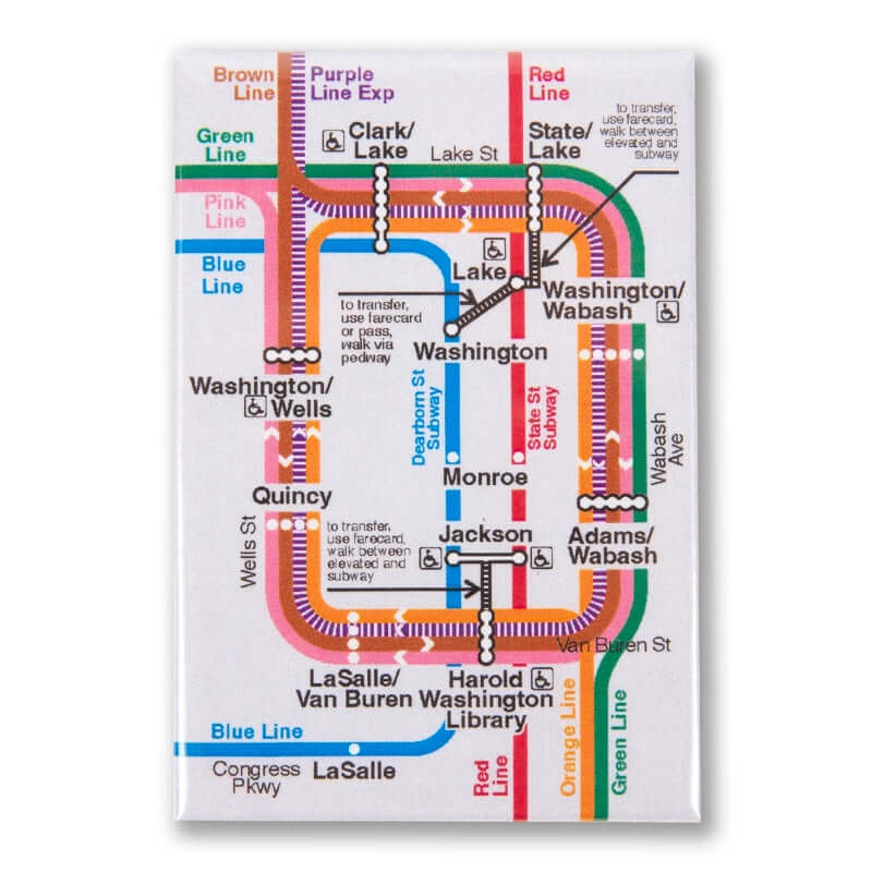 Colorful subway map of a transit system with various lines and stations labeled.