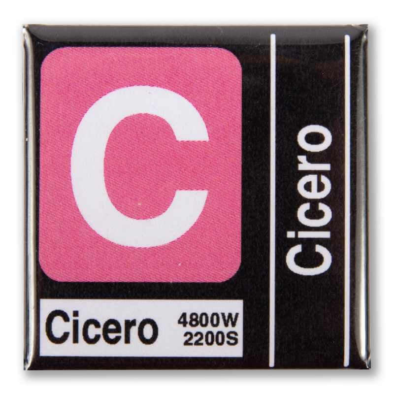 Cicero Pink Line Magnet