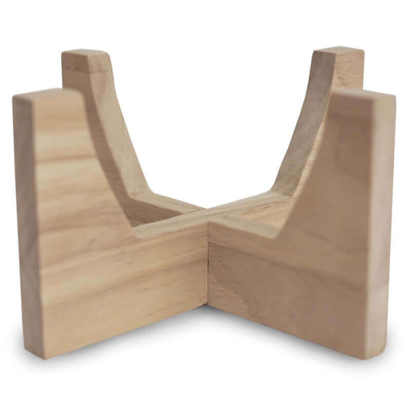 Wrap-Around Wooden Pot Stand 6 inch