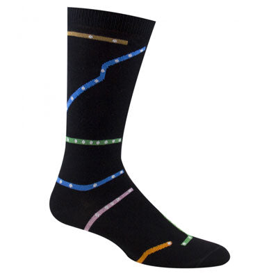 Chicago CTA Map Socks Outside Image