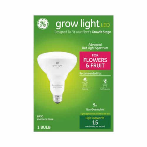 ge plant light vs grow light GE BR30 LED Flowers/Fruit Grow Light