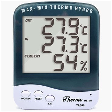Digital Indoor Hygrometer Grow Tent Thermometer, Temperature and