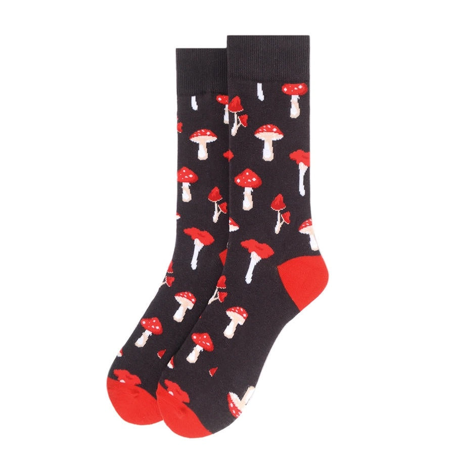 Men&#39;s Mushroom Socks Size 10-13