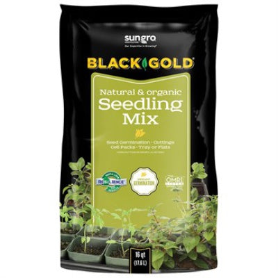 Black Gold®  16qt Organic Seedling Mix with Resilience®