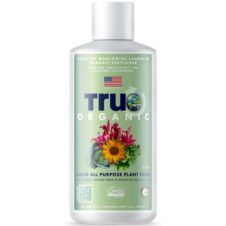 liquid organic vegetable fertilizer True Organic Liquid All-Purpose Plant Food 16 oz
