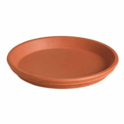 image of clay flower pot saucer