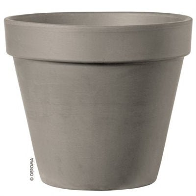 Deroma 6 inch Graphite Clay Pot