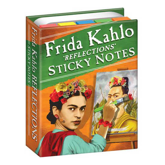 Frida Kahlo Reflections Sticky Notes inside contents