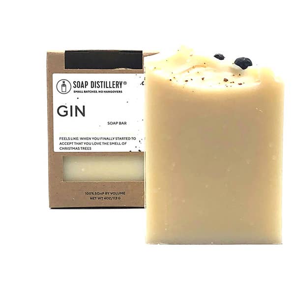 Gin Soap Bar by Soap Distillery
