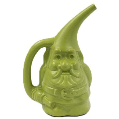 Gnute The Gnome Green Watering Can front view