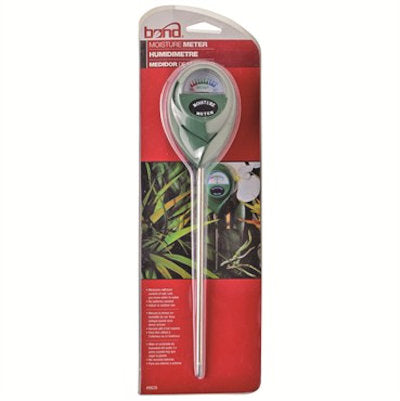 green moisture meter in cardboard and plastic packaging