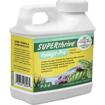 tropical plant fertilizer ratio Dyna-Gro Foliage